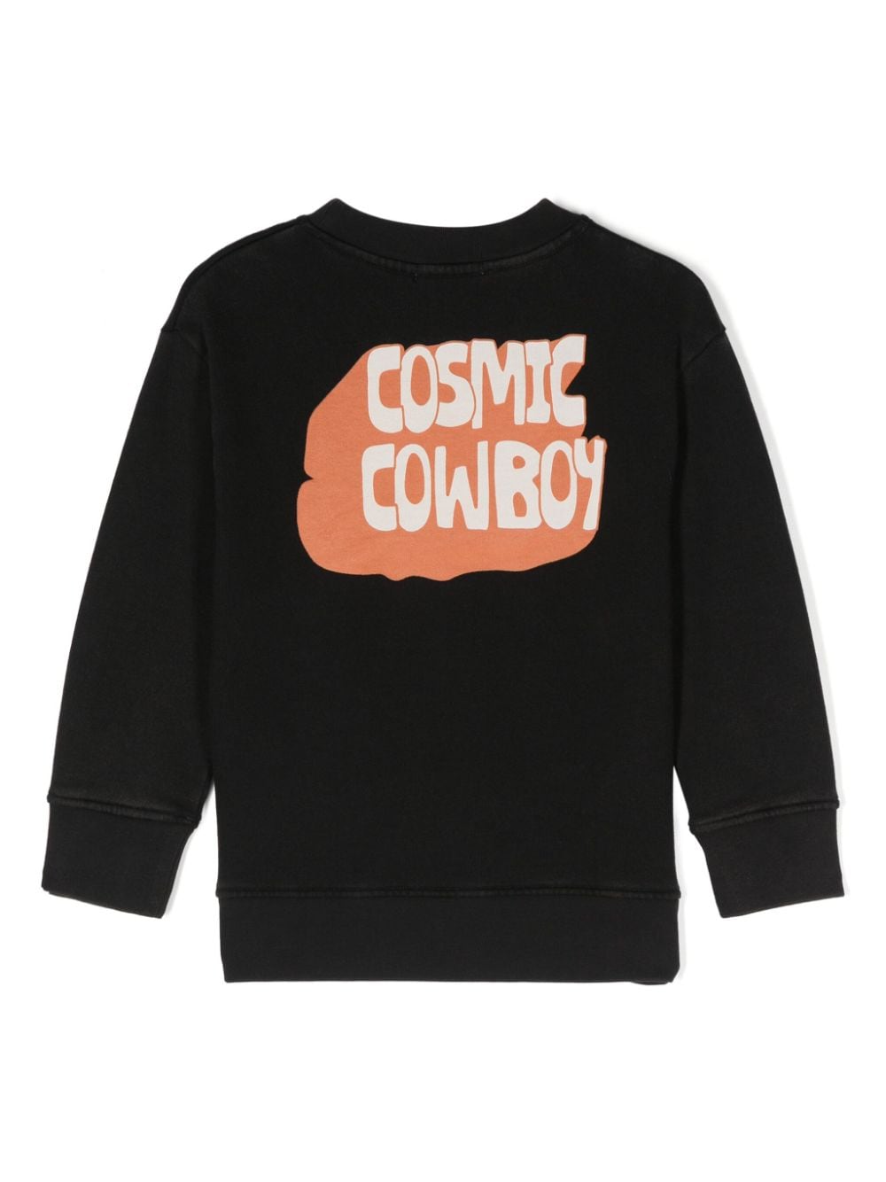 Stella McCartney Kids Cosmic Cowboy print sweatshirt - Zwart