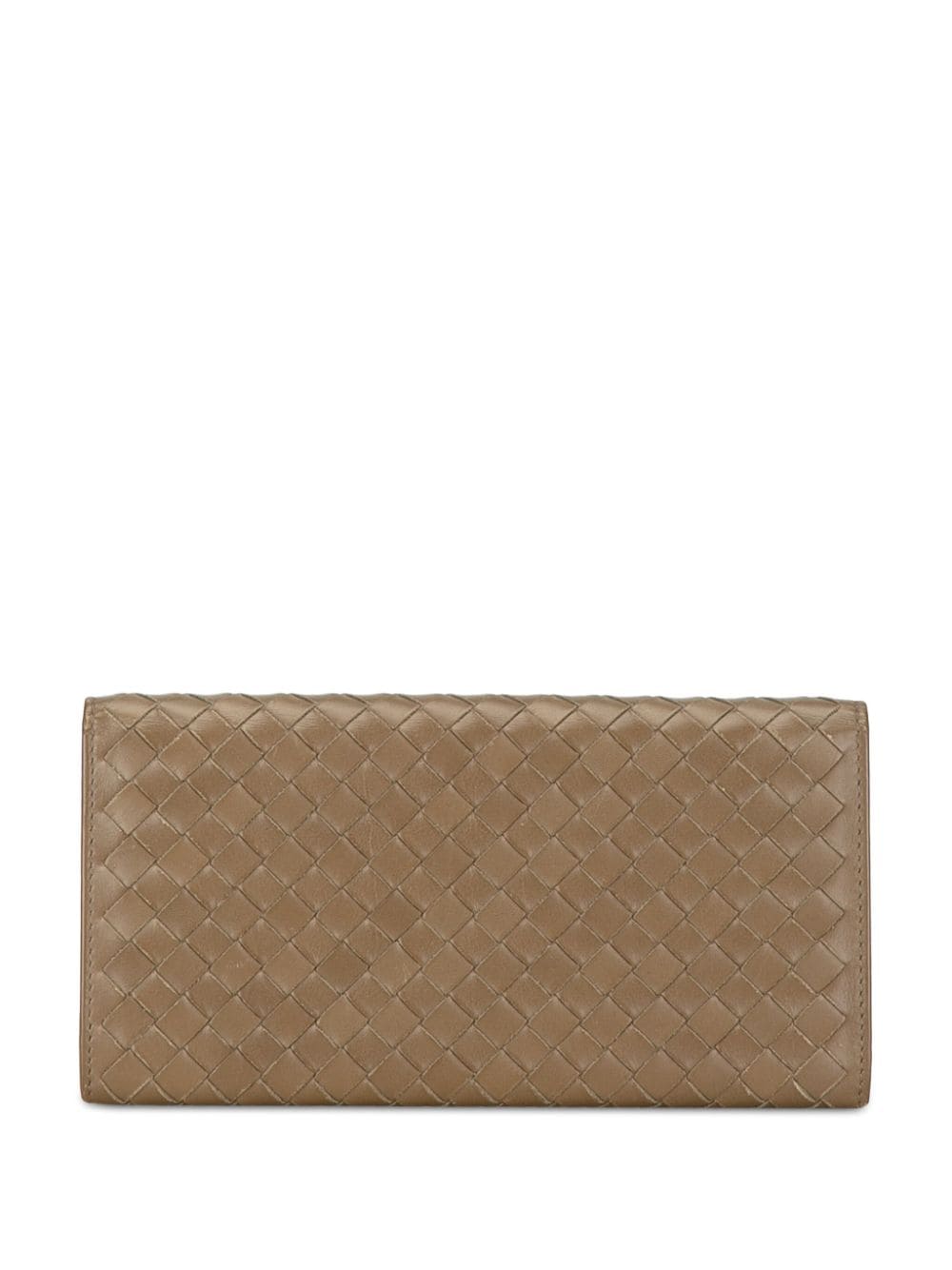 Bottega Veneta Pre-Owned 2012-2023 Intrecciato Wallet long wallets - Bruin