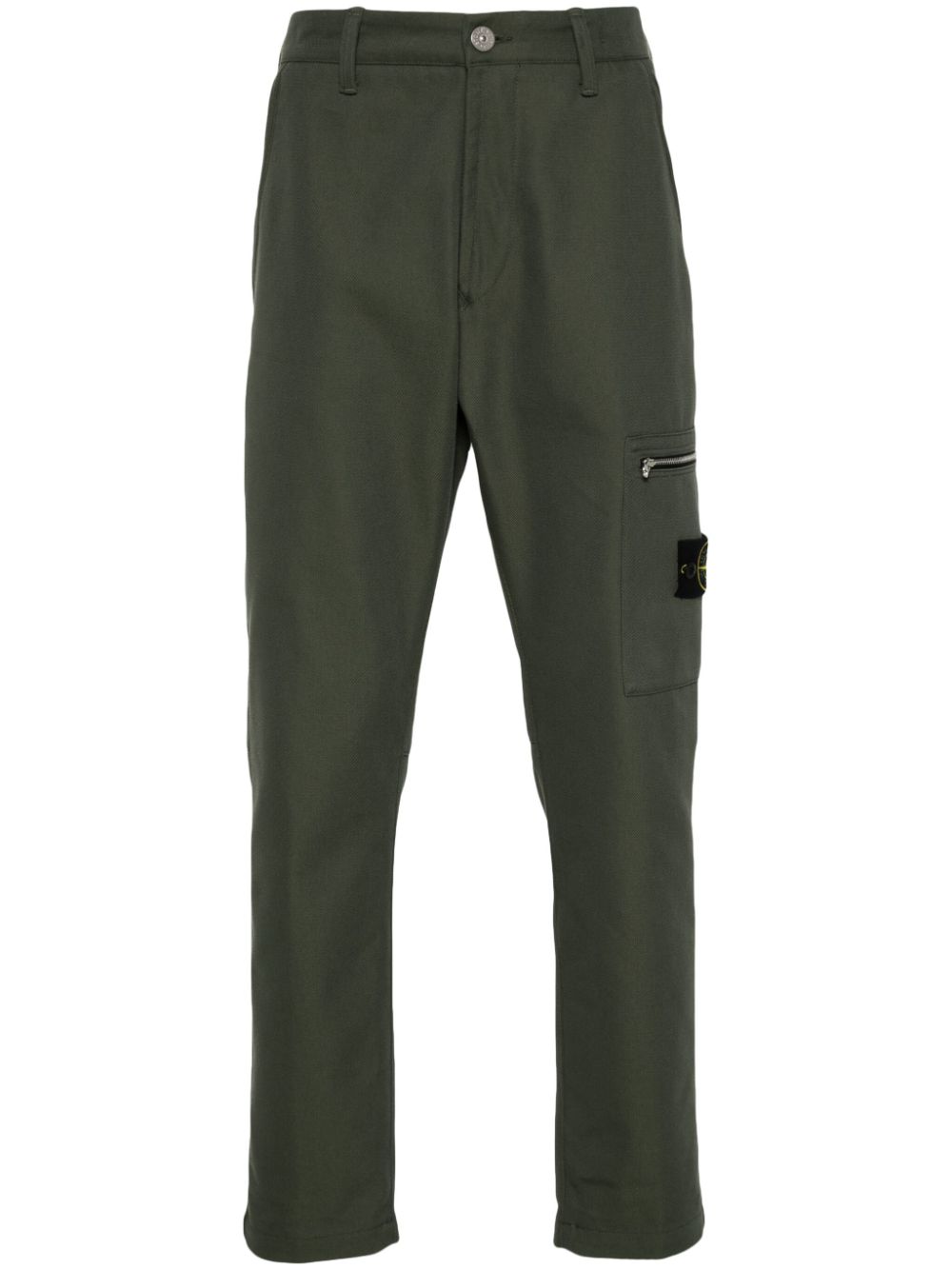 Stone Island Compass-badge trousers - Green