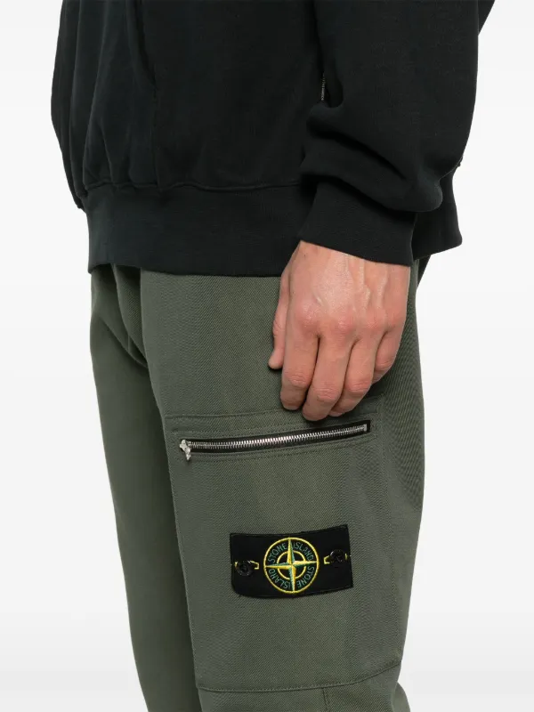 Stone Island コンパスバッジ パンツ | グリーン | FARFETCH JP Stone Island コンパスバッジ パンツ | グリーン | FARFETCH JP