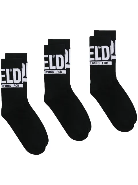 Diesel pack de tres pares de calcetines Skm-Ray-Threepack