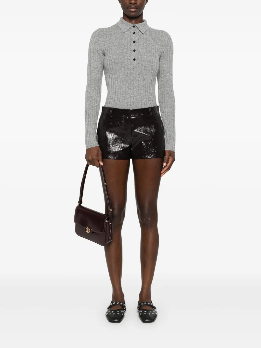 Allude Kasjmier polotop - Grijs