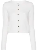 Allude cashmere cardigan - White