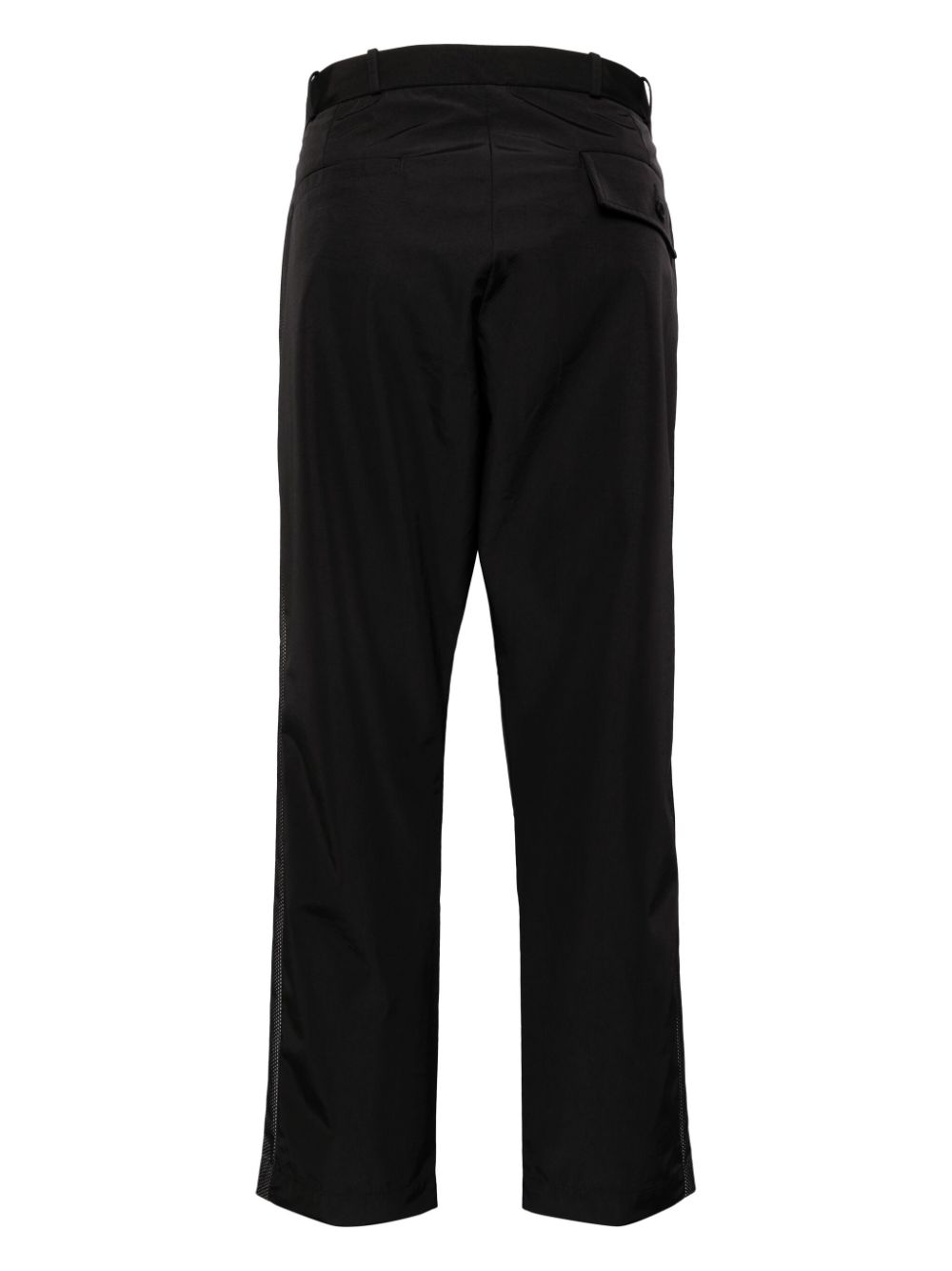 Shop The Power For The People Wilson Stripe Trousers In Black