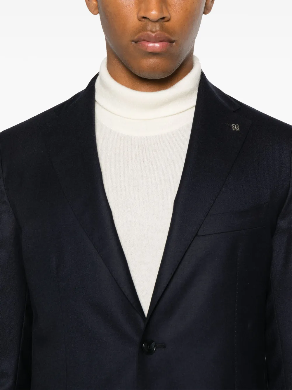 Tagliatore Pak met broche Blauw