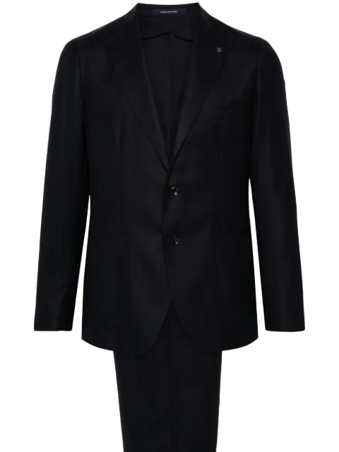 Tagliatore brooch-detail single-breasted suit