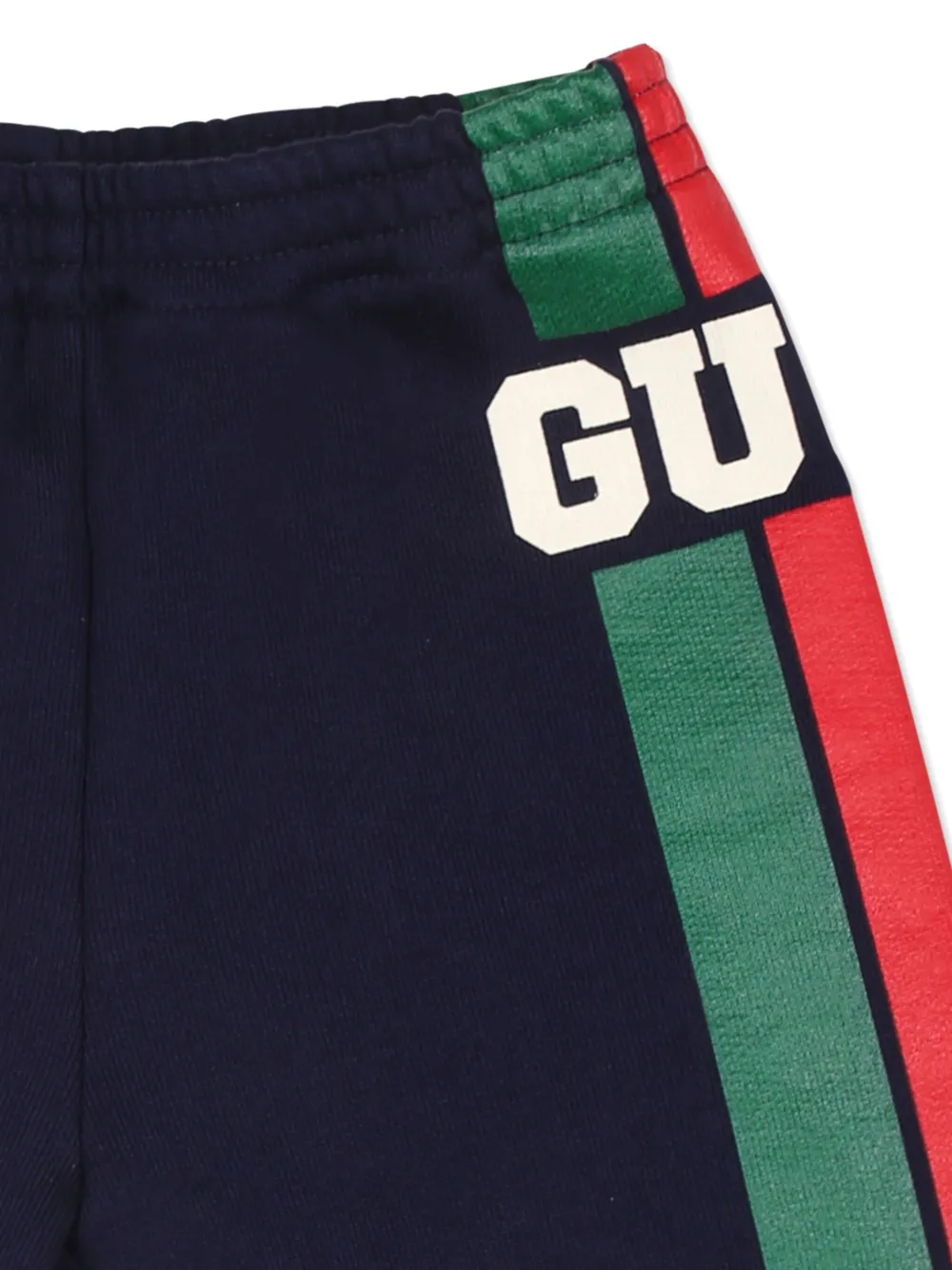 Gucci Kids Broek met logoprint Blauw