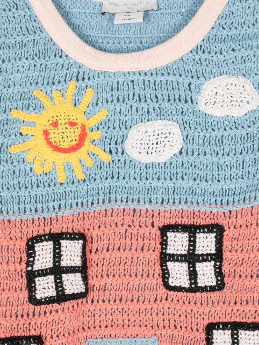 Stella McCartney Kids Farmyard trui Roze