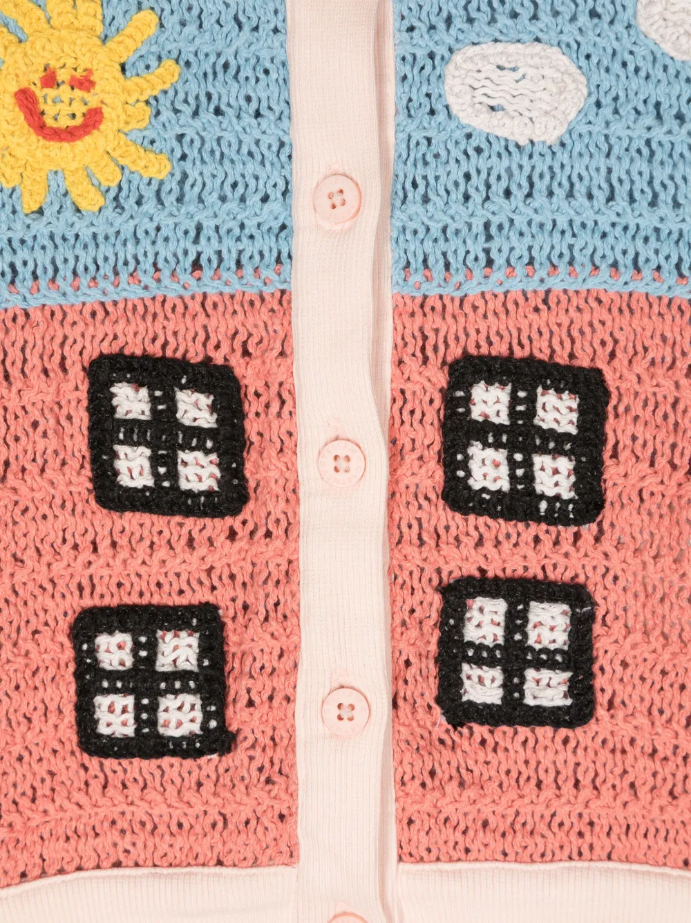 Stella McCartney Kids Farmyard vest Roze
