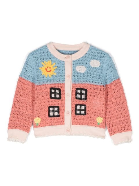 Stella McCartney Kids cárdigan Farmyard