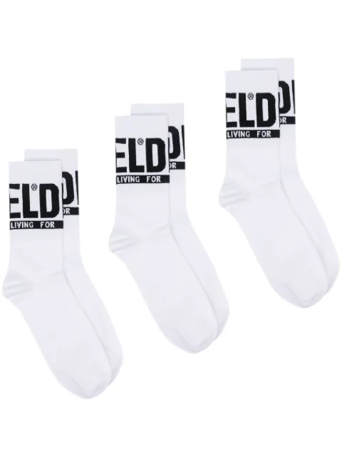 Diesel pack de tres pares de calcetines Skm-Ray-Threepack
