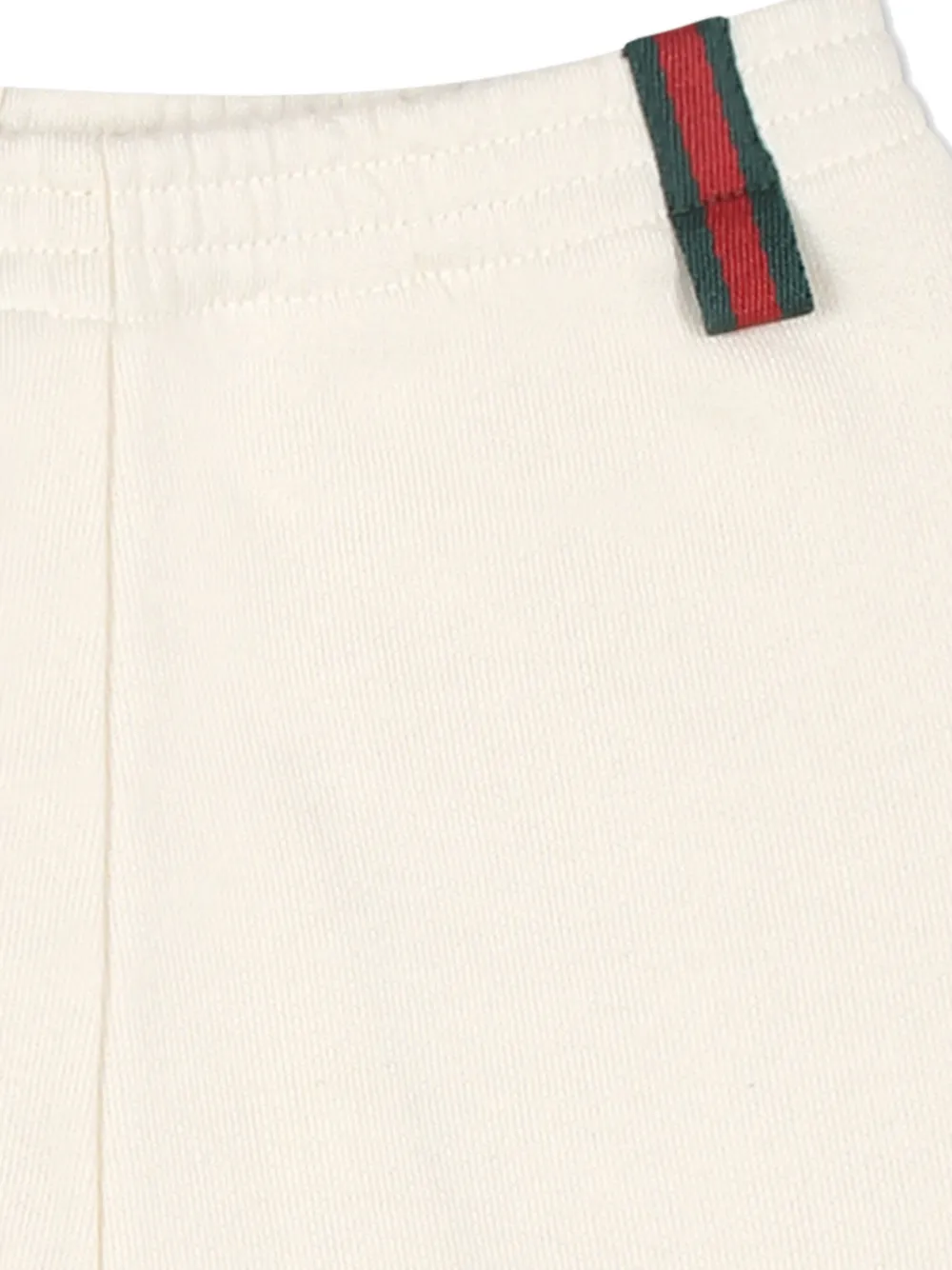 Gucci Kids Broek met streep Beige
