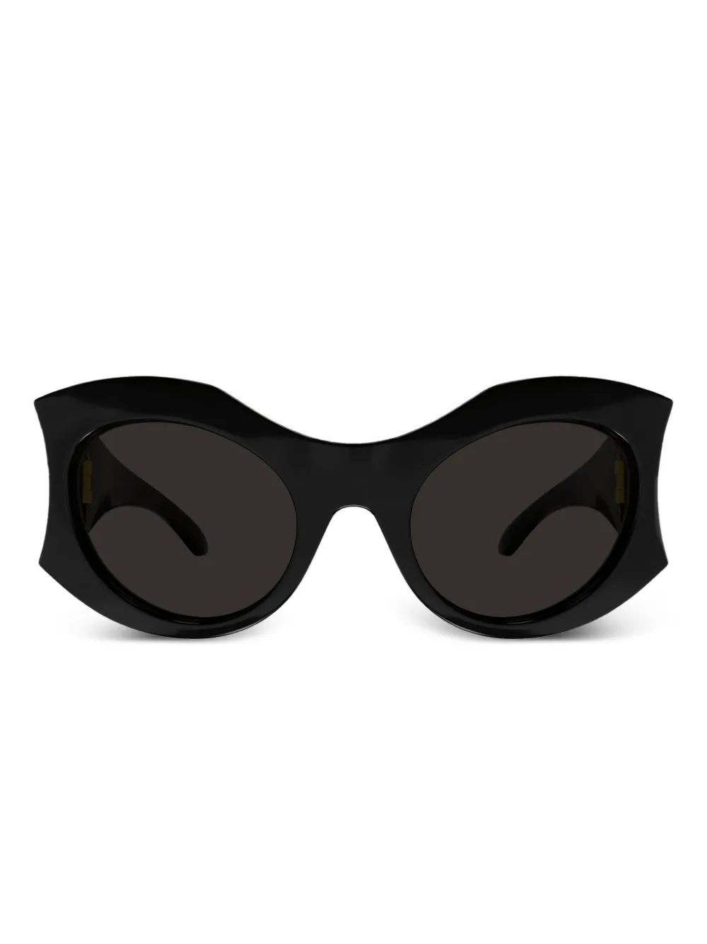 Balenciaga Eyewear Zonnebril met logoprint Zwart