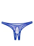 Maison Close Open briefs - Blue