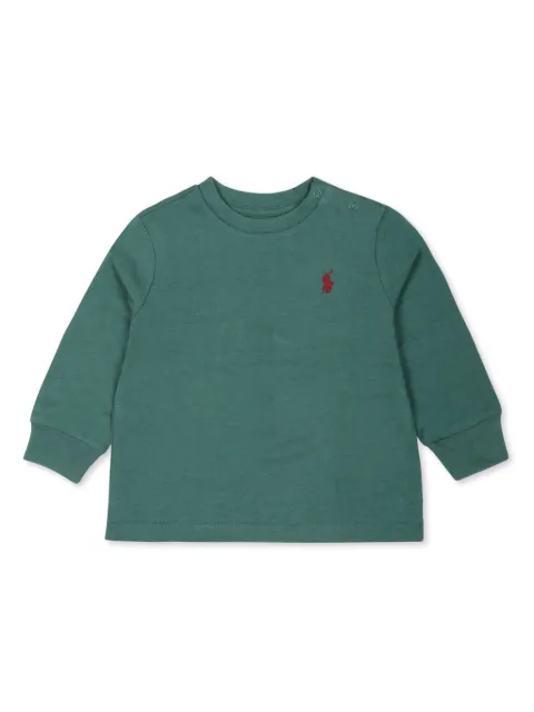 POLO RALPH LAUREN KIDS sudadera con logo bordado