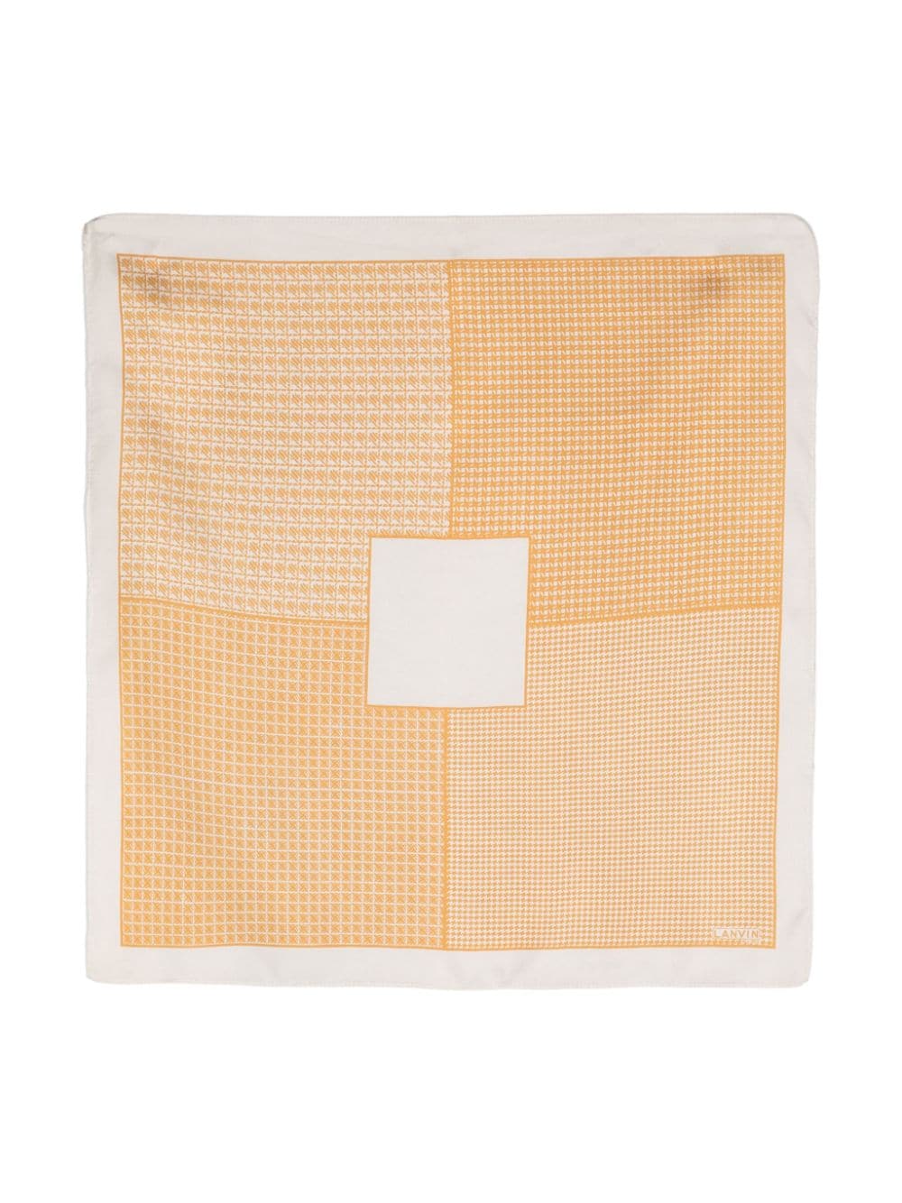 1980s geometric-pattern handkerchief