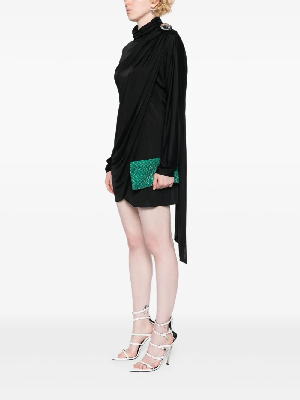 Benedetta Bruzziches Your Best Friend La Petite clutch Groen