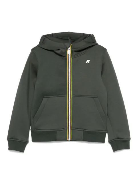 K Way Kids logo-patch hoodie