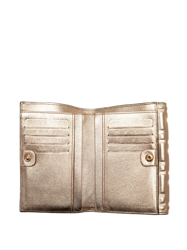 小物 FENDI Zucca pattern Compact wallet Y2K Fendi Zucca Wallet 2000s – dba House of Strut
