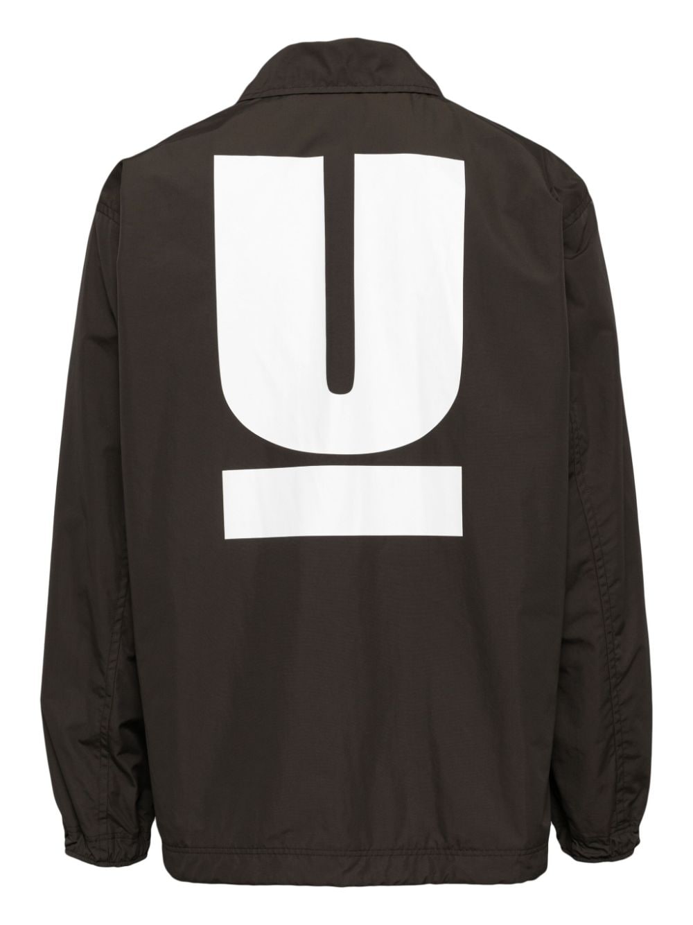 Undercover logo-print shirt jacket - Bruin