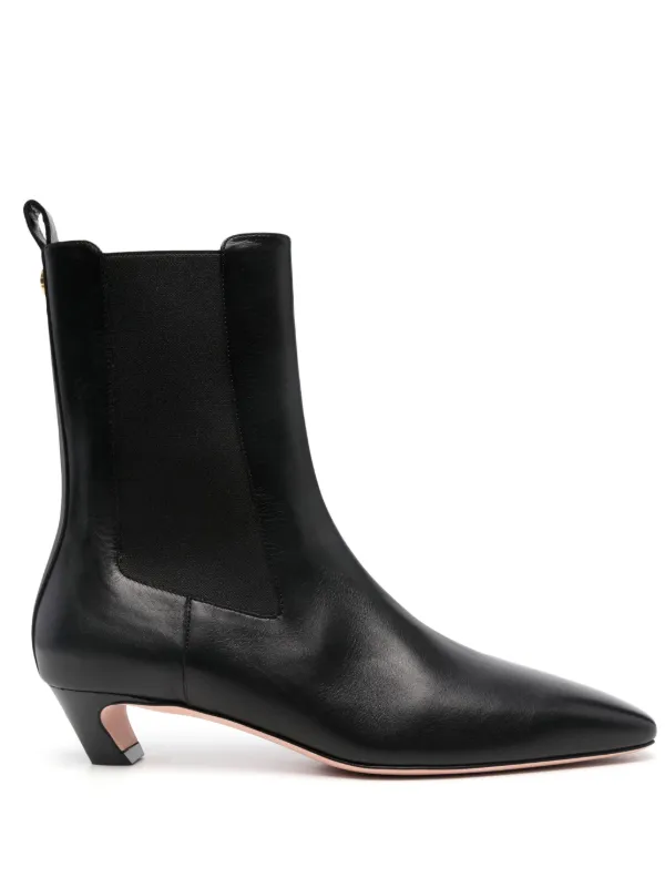 Bally 40mm Logo-plaque Boots in Black