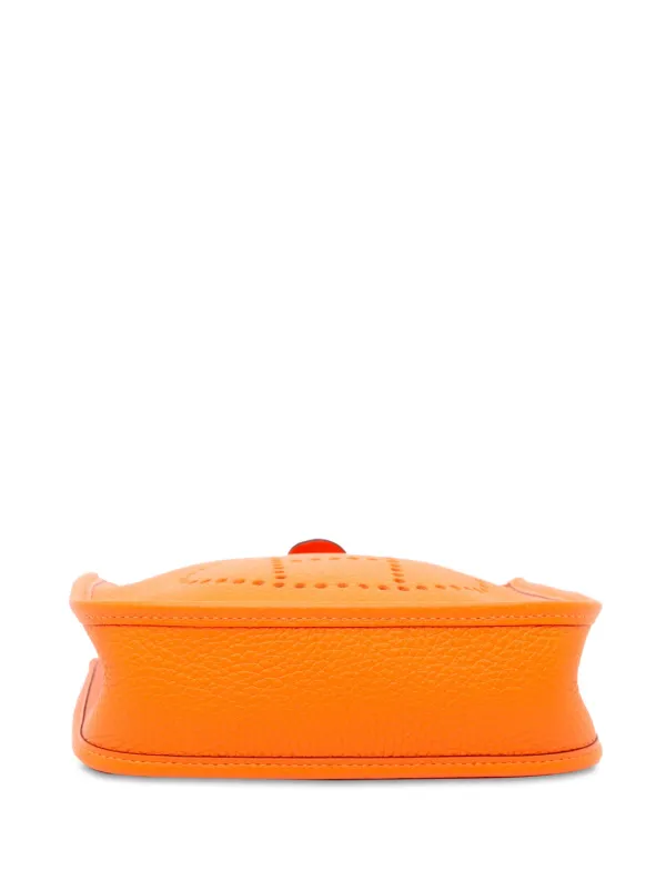 Hermès Pre-Owned 2023 Evelyne TPM 16 Crossbody Bag | Orange