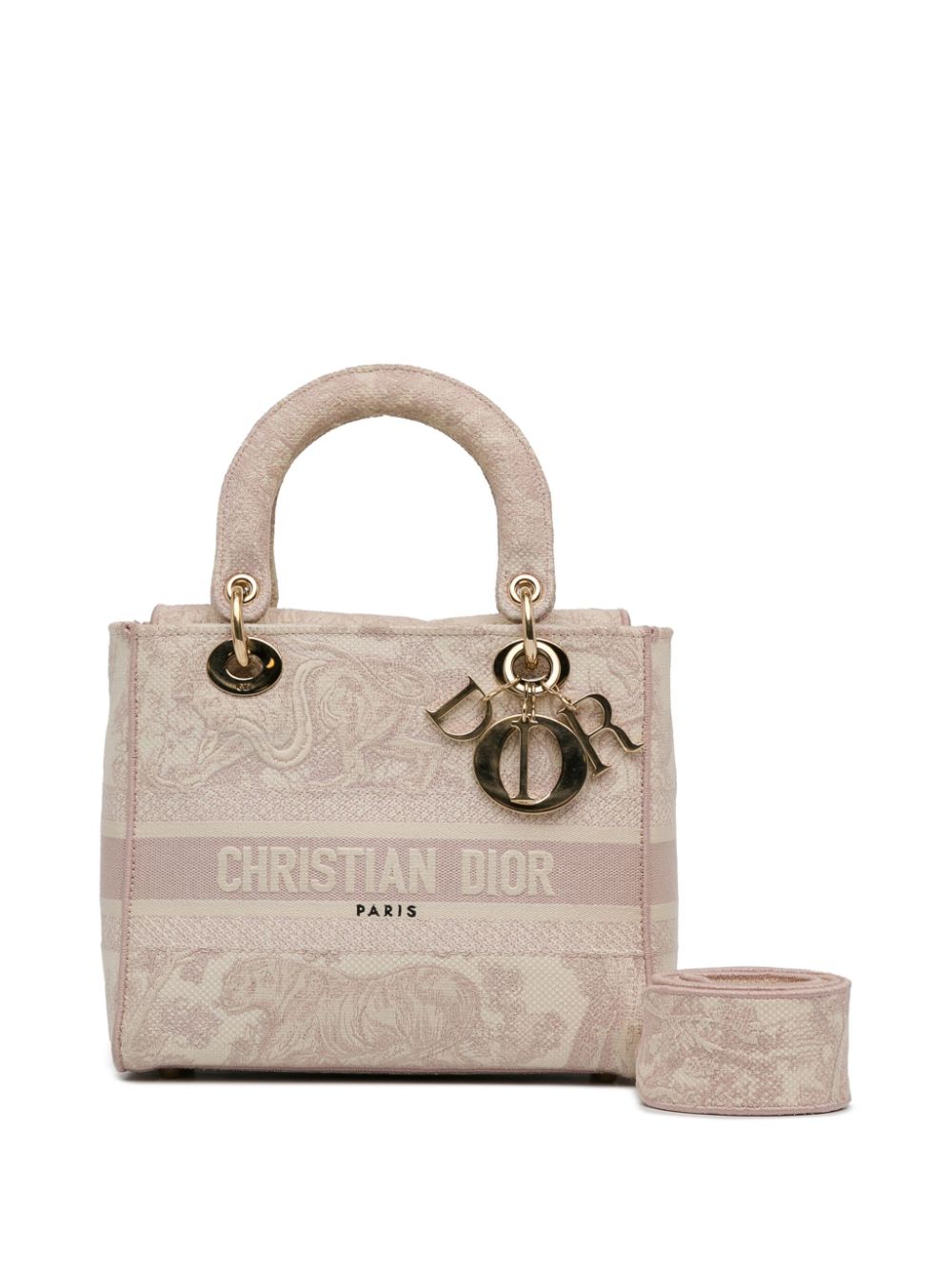 Christian Dior 2022 Medium Toile de Jouy Lady D-Lite satchel Women