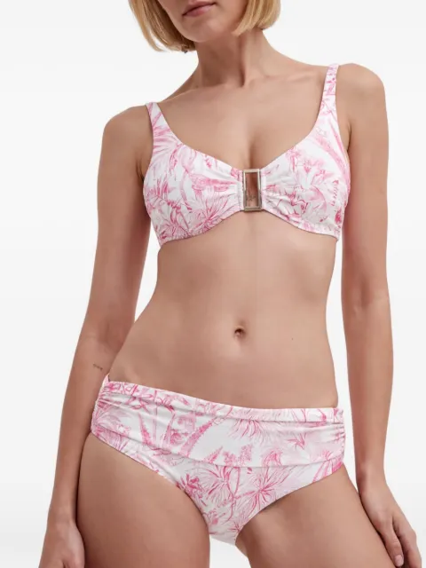 Melissa Odabash Bel Air floral ruched bikini bottom