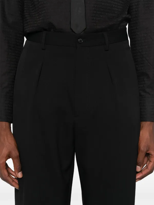 Giorgio Armani straight-leg Trousers | Black | FARFETCH ZA