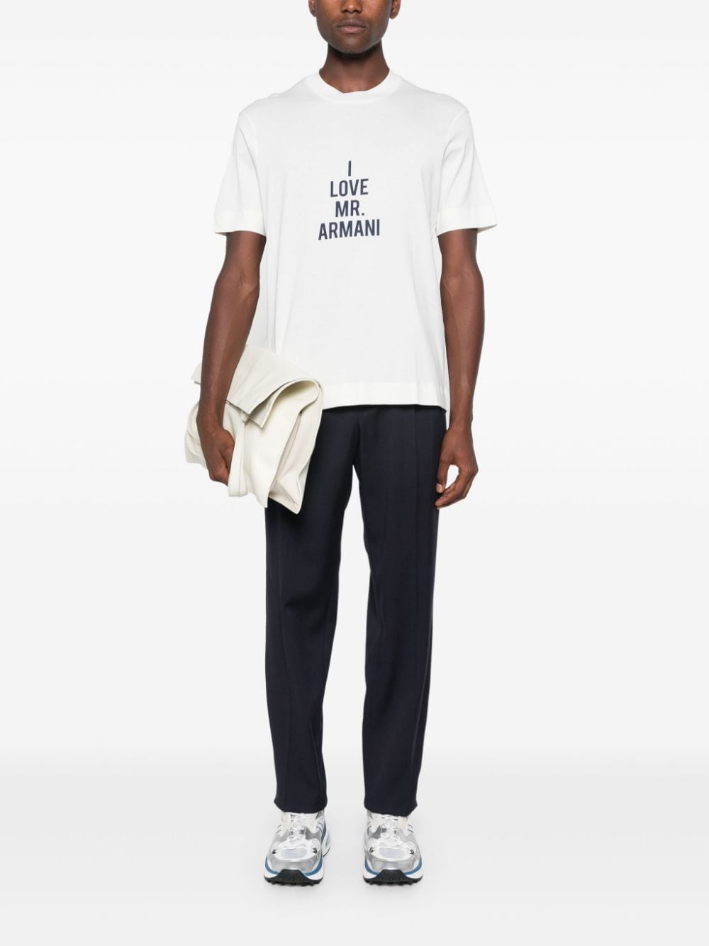 Emporio Armani I Love Mr. Armani T-shirt - Wit