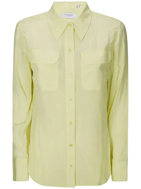 Equipment Signature silk shirt