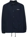 Undercover U Signature shirt jacket - Blue