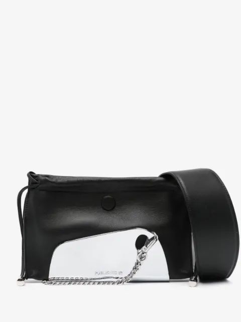 PUBLISHED BY chrome-detail leather shoulder bag