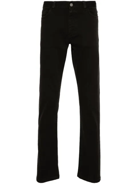 Zegna logo-patch trousers