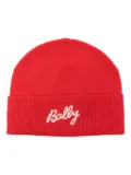 Bally embroidered-logo beanie hat