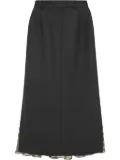 16Arlington Samara midi skirt - Black