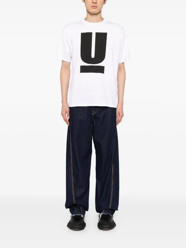 Tシャツ・カットソー UNDERCOVER Men T-shirt White UP1E4808 WHITE UC1E3802_sivasdescalzo-
