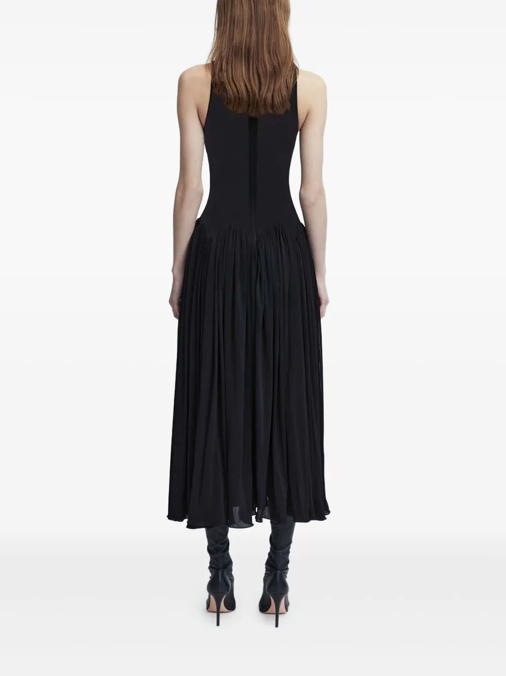 16Arlington Axar midi-jurk Zwart