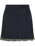 16Arlington Moss mini skirt - Green