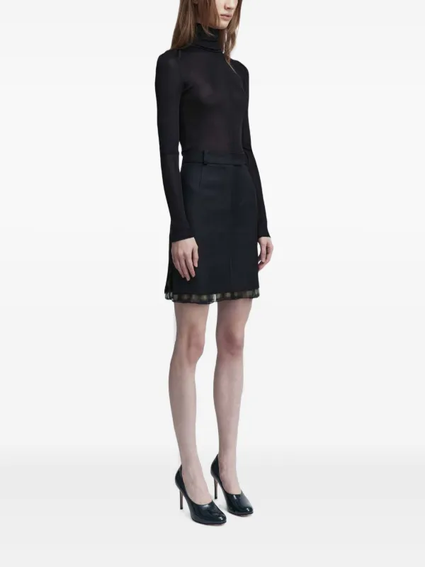 【関税込み】16Arlington ブラック＆グリーン Moss ミニスカート 16Arlington Moss ミニスカート | グリーン | FARFETCH JP