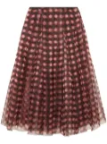 16Arlington Kronos midi skirt - Red