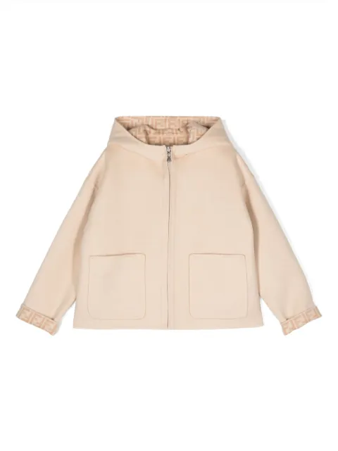 Fendi Kids جاكيت بنقش FF