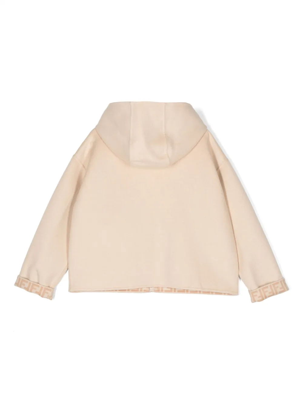 Fendi Kids Jack met FF patroon Beige