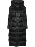 Peuterey logo-patch padded coat - Black