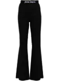 Palm Angels logo-tape trousers - Black
