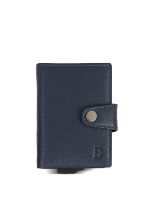 Boggi Milano leather card holder Men