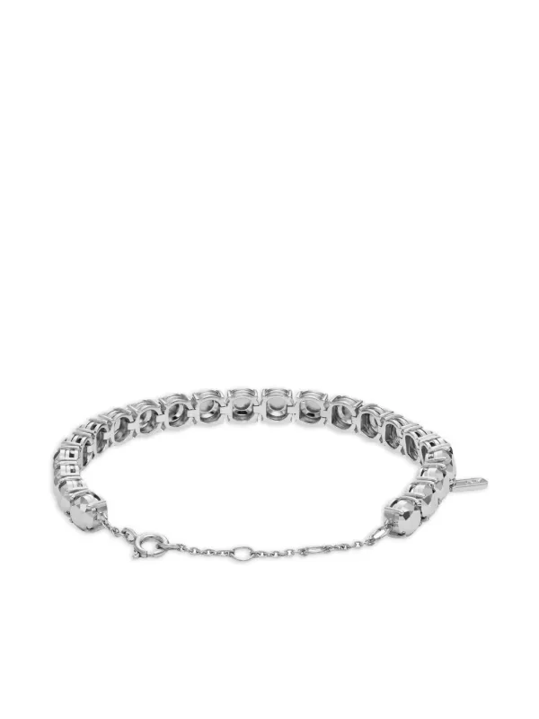 Diesel DL1354040 Tennis Bracelet | Silver | FARFETCH