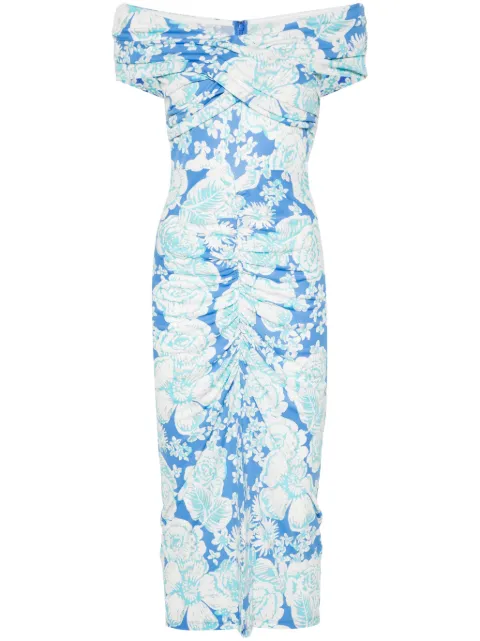 Robe Mini DVF Diane Von Furstenberg En Coton Jaune Acide - Taille 298, Neuve Avec étiquettes