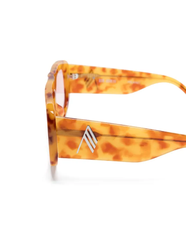 The Attico x Linda Farrow オーバーサイズ サングラス
