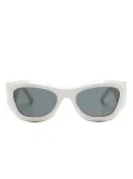 Palm Angels Eyewear cat-eye sunglasses - White